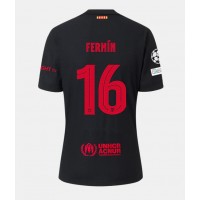 Camiseta Barcelona Fermin Lopez #16 Visitante Equipación 2024-25 manga corta